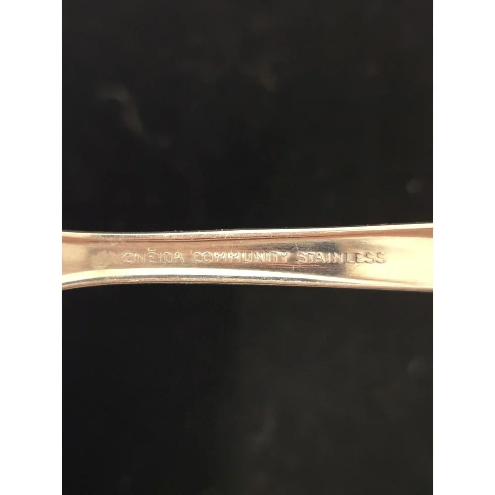Vintage MCM Oneida TWIN STAR Community Stainless Silverware Pie/Cake Server